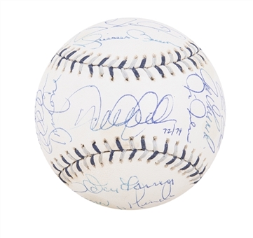 New York Yankees Legends Multi Signed 2008 OML Selig All-Star Game Baseball With 20 Signatures (MLB Authenticated & JSA)